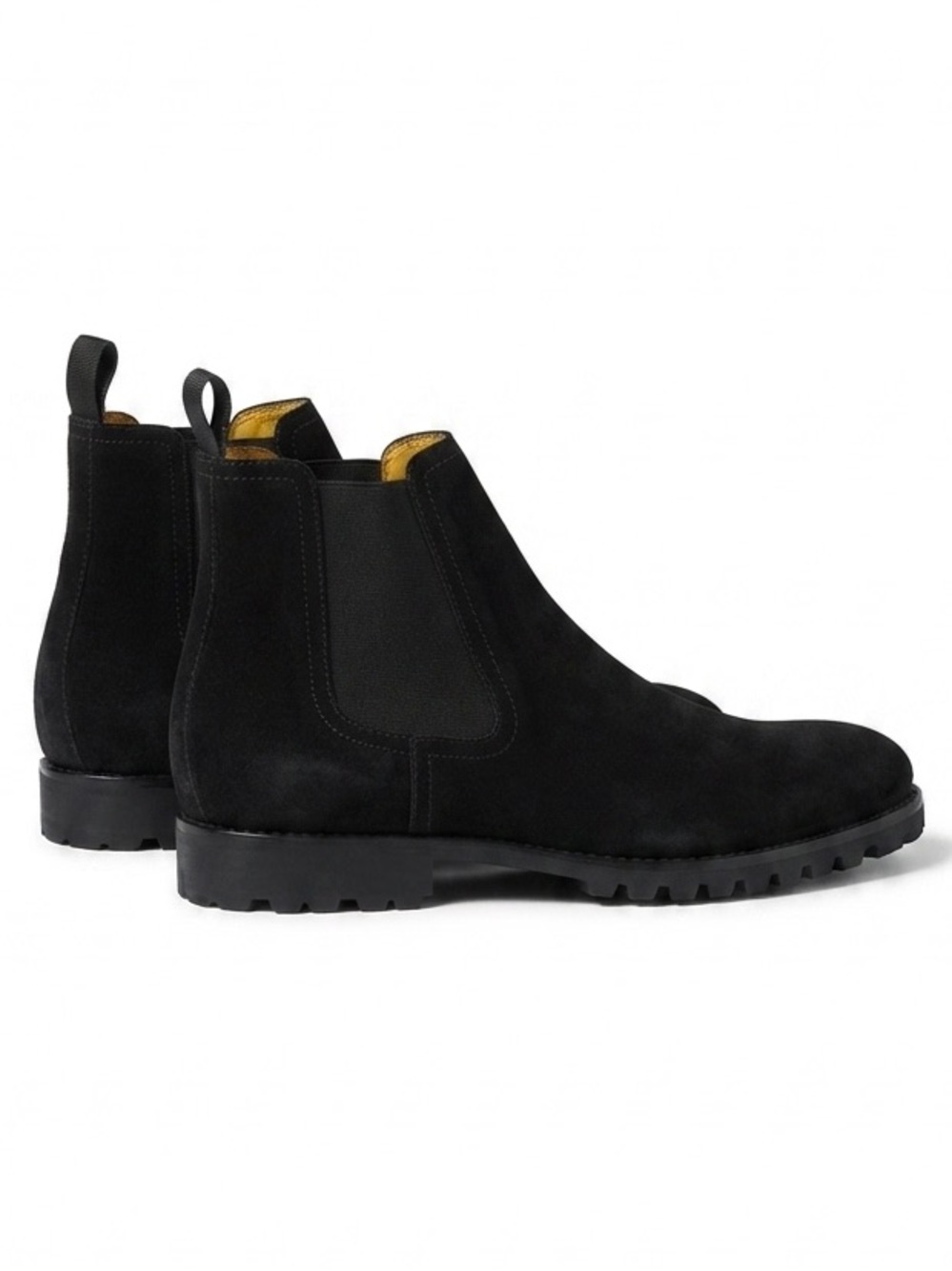 Sandro Moscoloni Wilbur Navy Blue Suede M180 Hyper Comfort Chelsea Ankle Boots